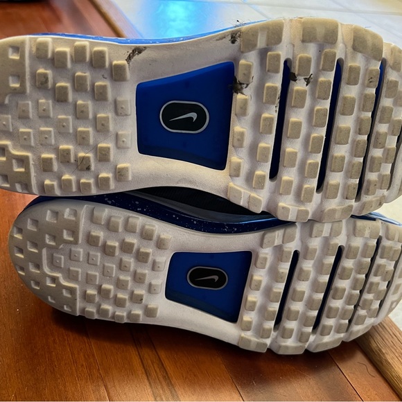 Women’s Custom Blue Gray Nike Airmax - Picture 5 of 7